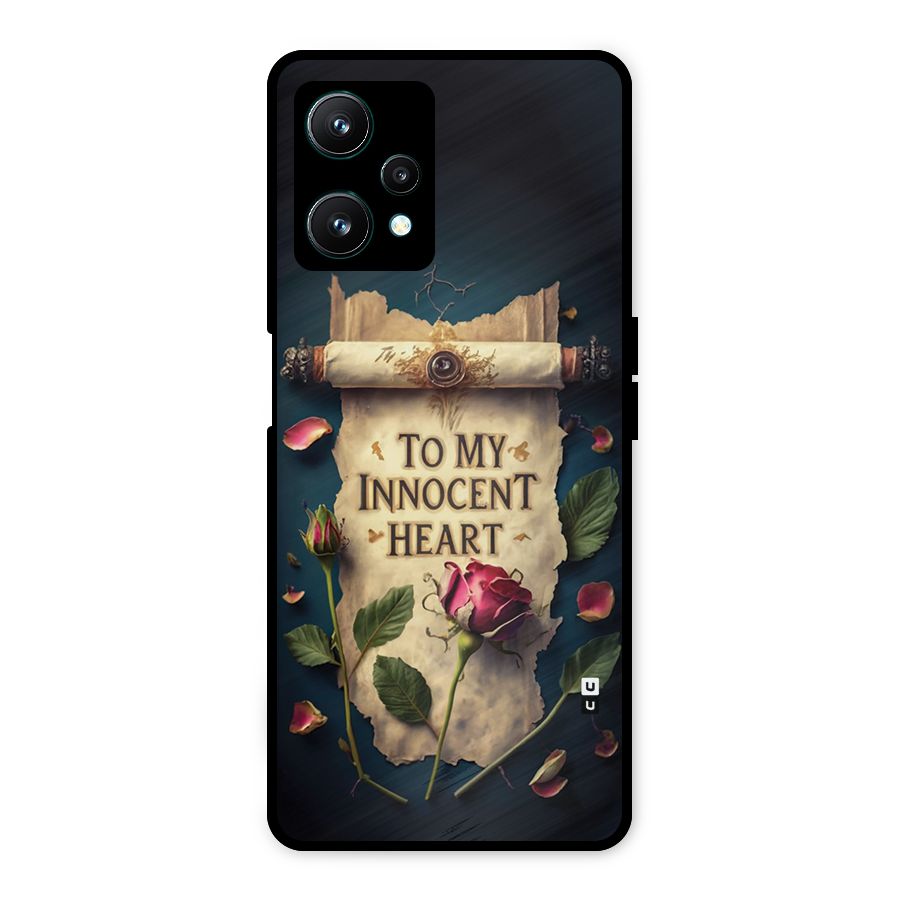 Innocence Of Heart Metal Back Case for Realme 9 Pro 5G
