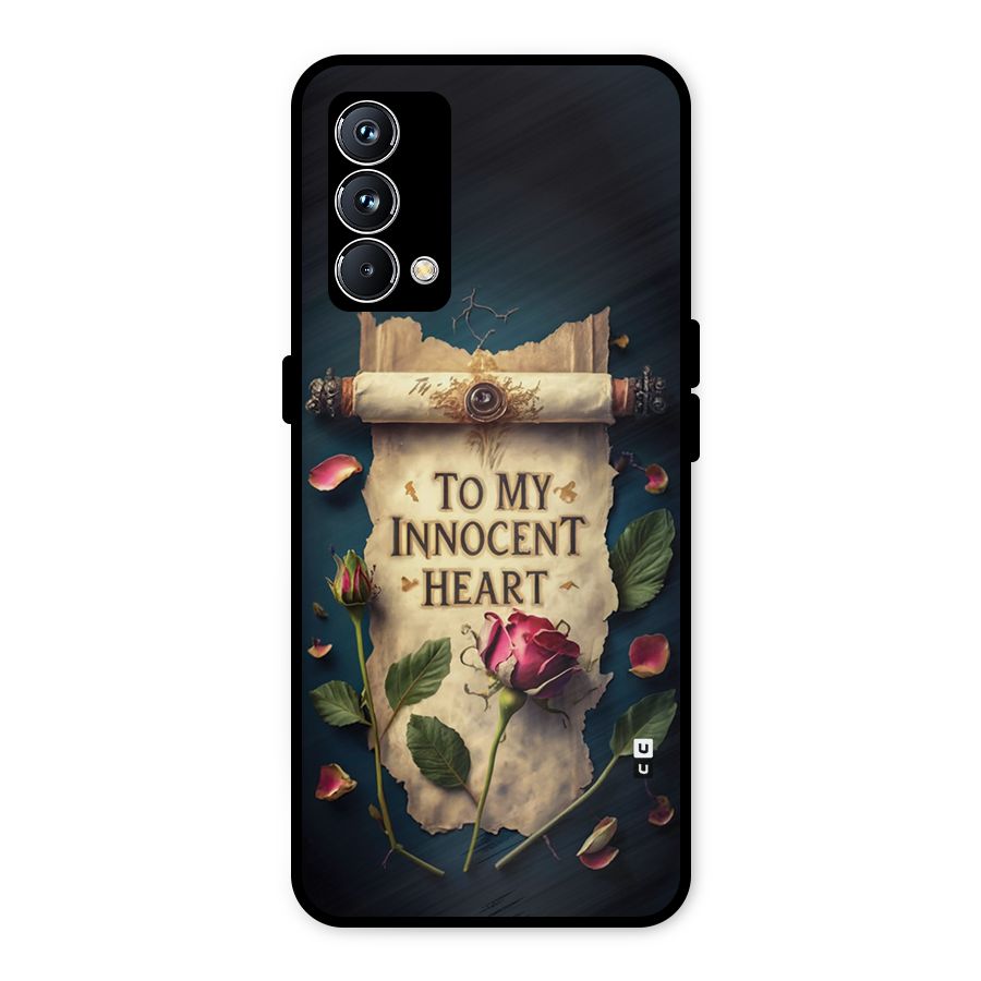 Innocence Of Heart Metal Back Case for Realme GT Master Edition