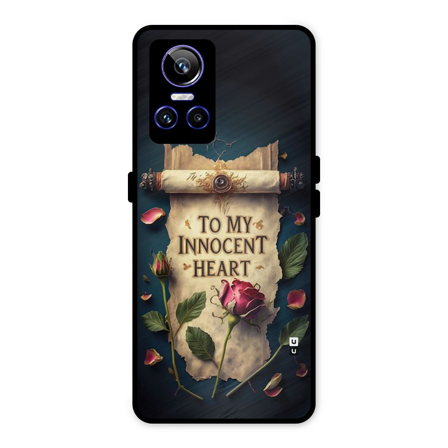 Innocence Of Heart Metal Back Case for Realme GT Neo 3