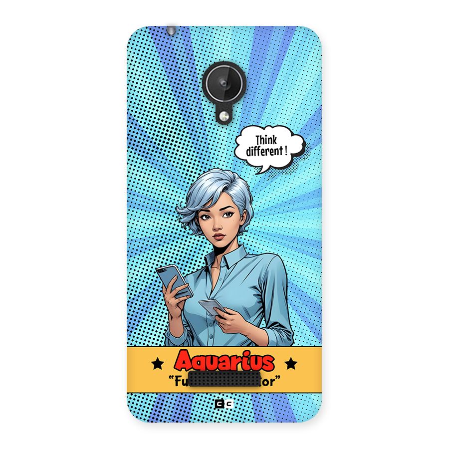 Innovative Aquarius Back Case for Canvas Spark Q380