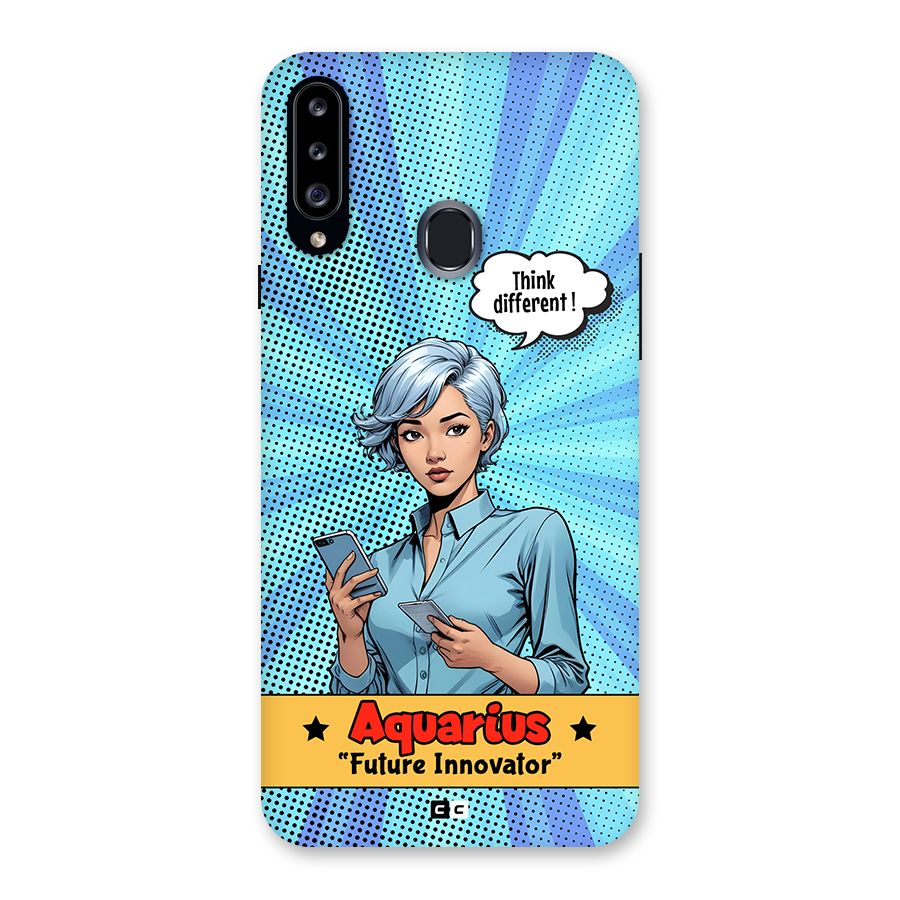 Innovative Aquarius Back Case for Galaxy A20s