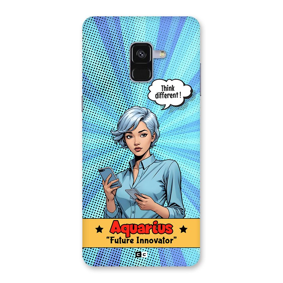 Innovative Aquarius Back Case for Galaxy A8 Plus