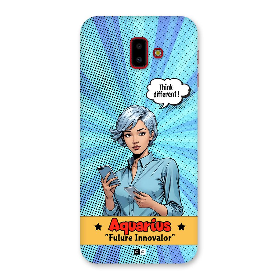 Innovative Aquarius Back Case for Galaxy J6 Plus
