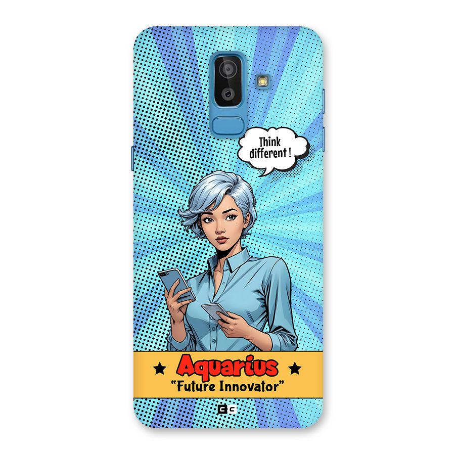 Innovative Aquarius Back Case for Galaxy J8