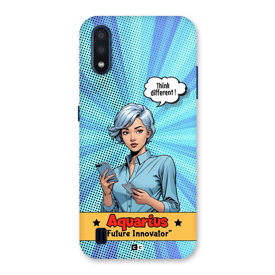 Innovative Aquarius Back Case for Galaxy M01