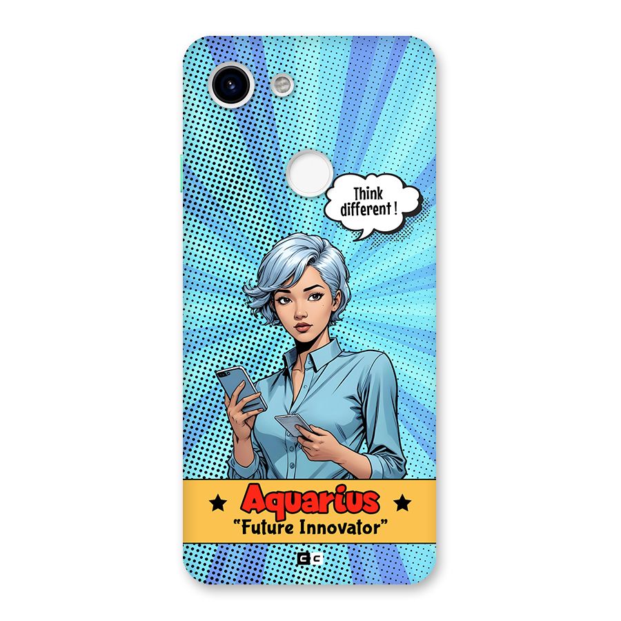 Innovative Aquarius Back Case for Google Pixel 3