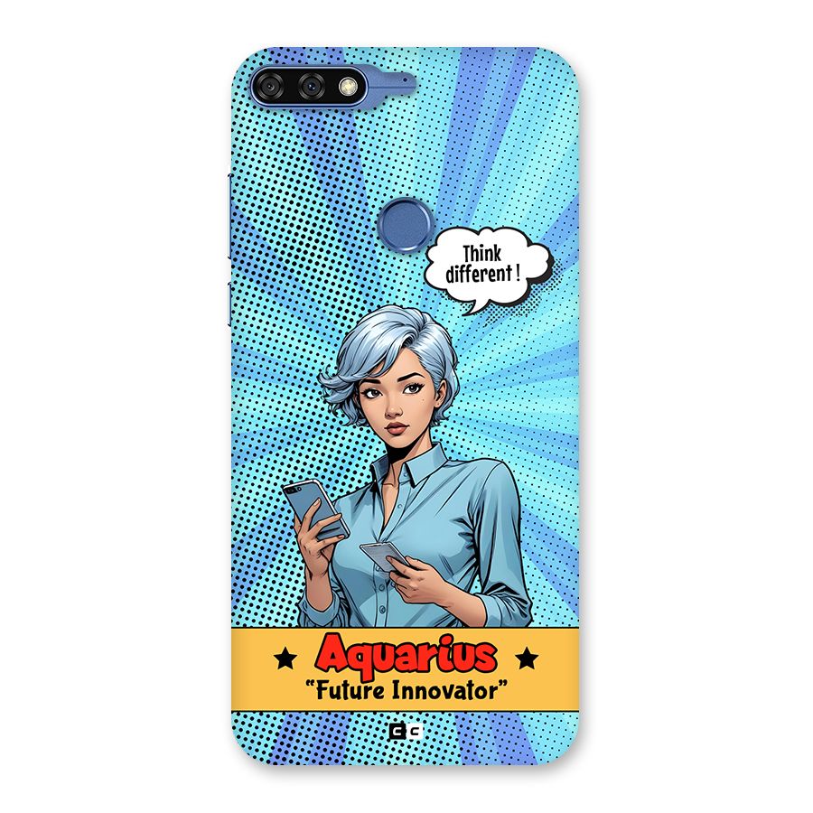 Innovative Aquarius Back Case for Honor 7C