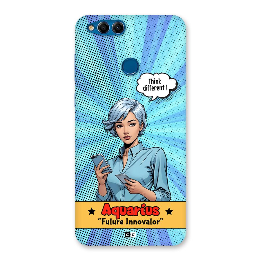 Innovative Aquarius Back Case for Honor 7X