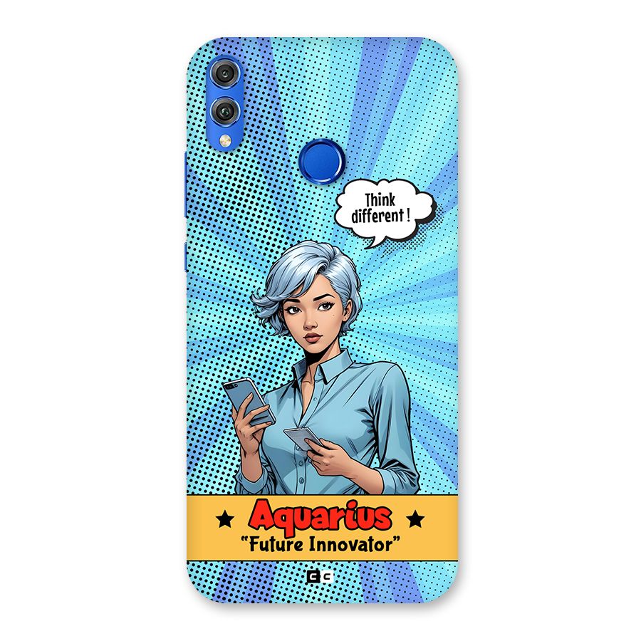 Innovative Aquarius Back Case for Honor 8X
