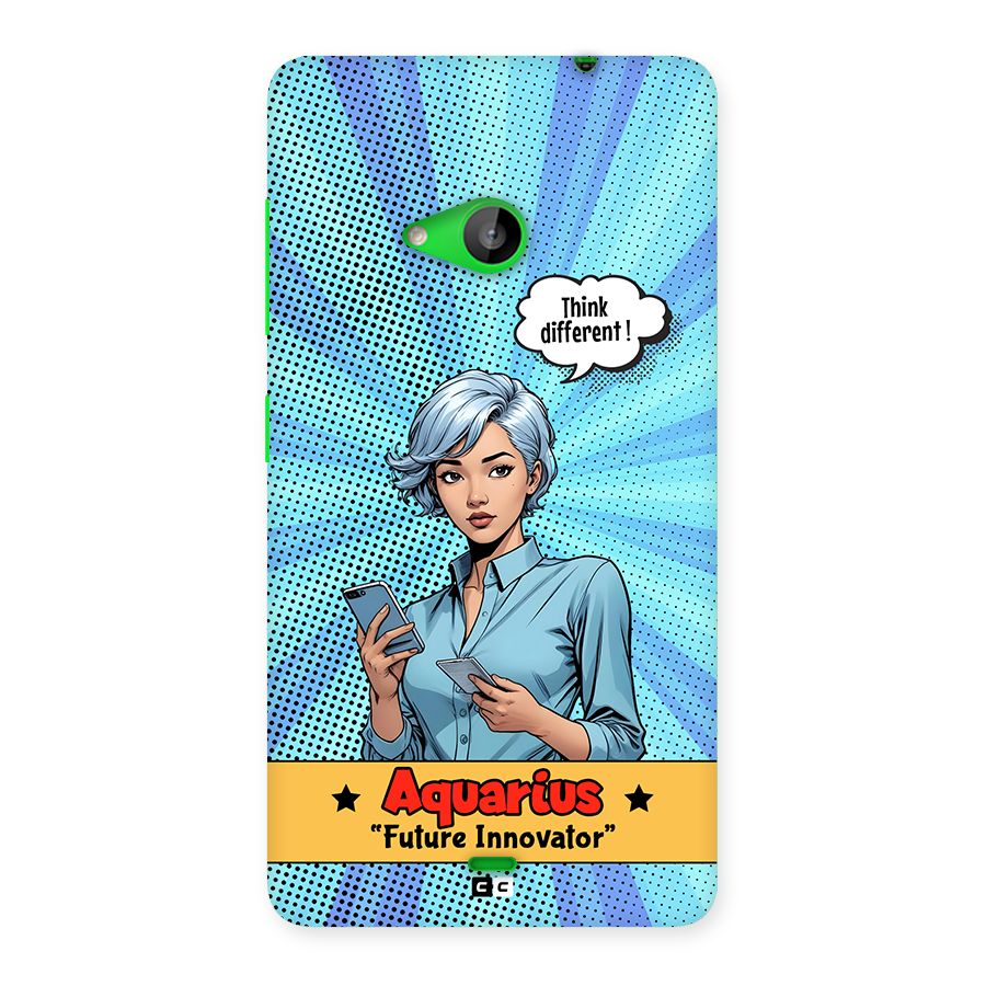 Innovative Aquarius Back Case for Lumia 535