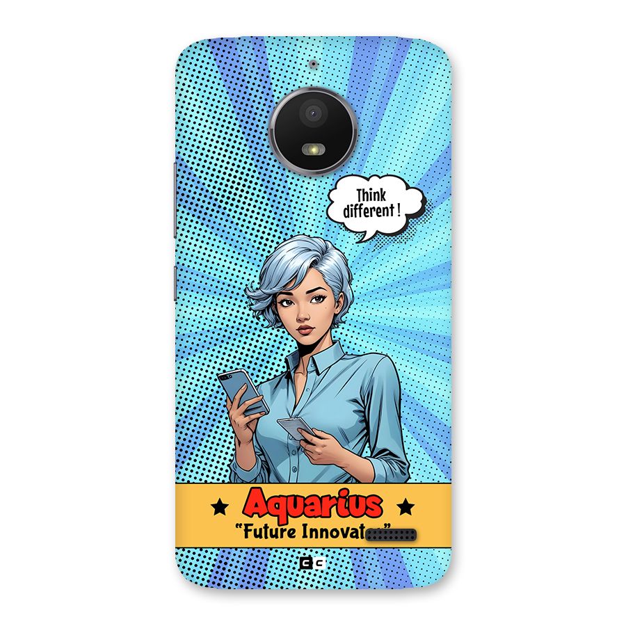 Innovative Aquarius Back Case for Moto E4