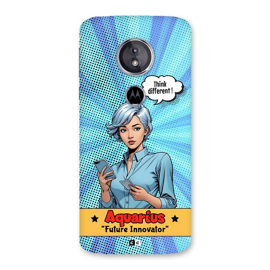 Innovative Aquarius Back Case for Moto E5