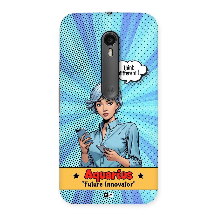 Innovative Aquarius Back Case for Moto G3