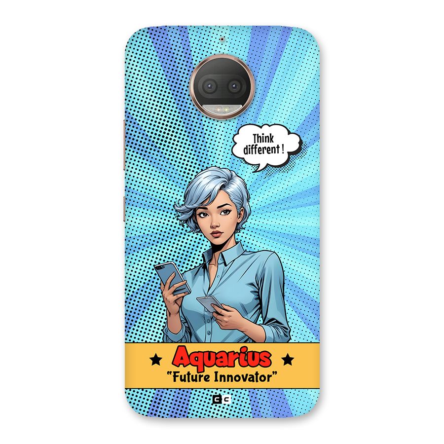 Innovative Aquarius Back Case for Moto G5s Plus