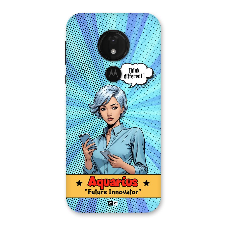 Innovative Aquarius Back Case for Moto G7 Power