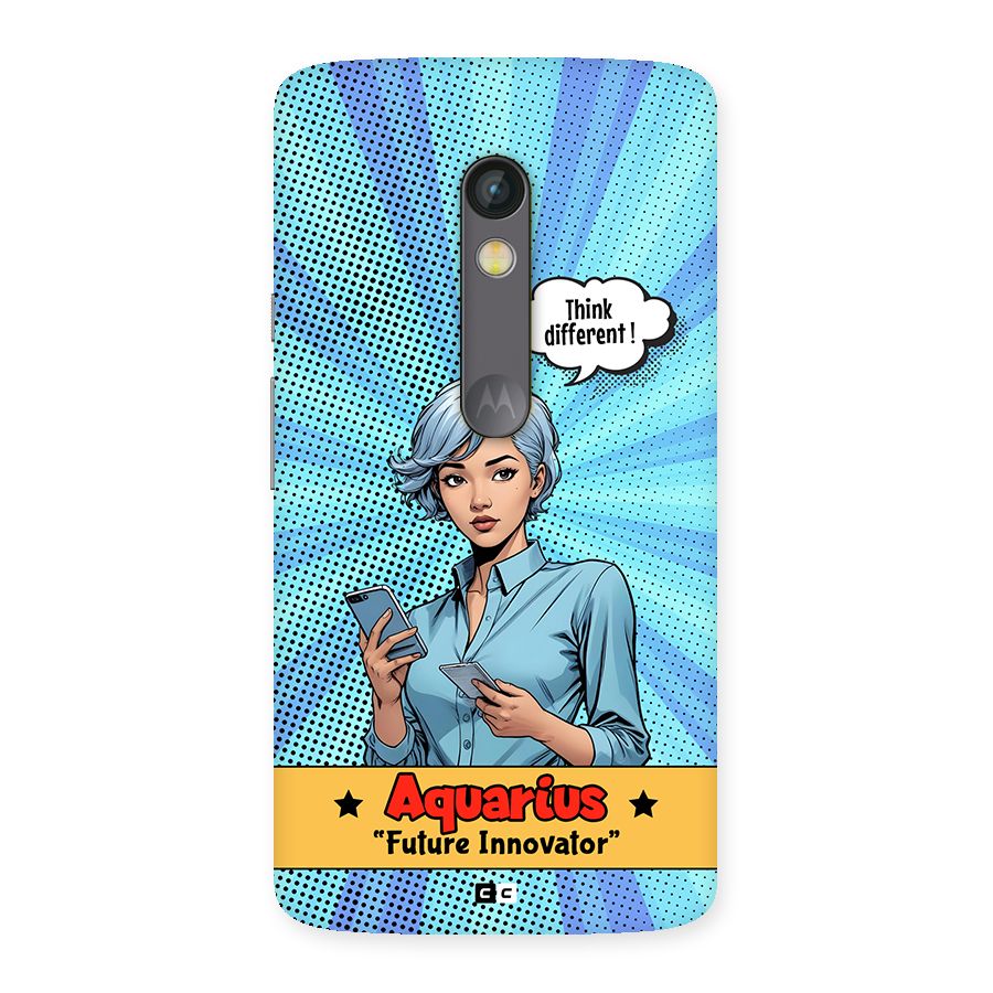 Innovative Aquarius Back Case for Moto X Play