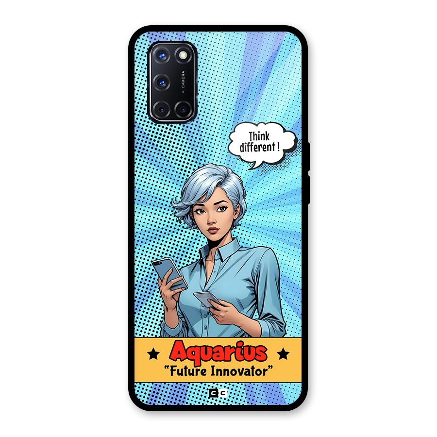 Innovative Aquarius Back Case for Oppo A52