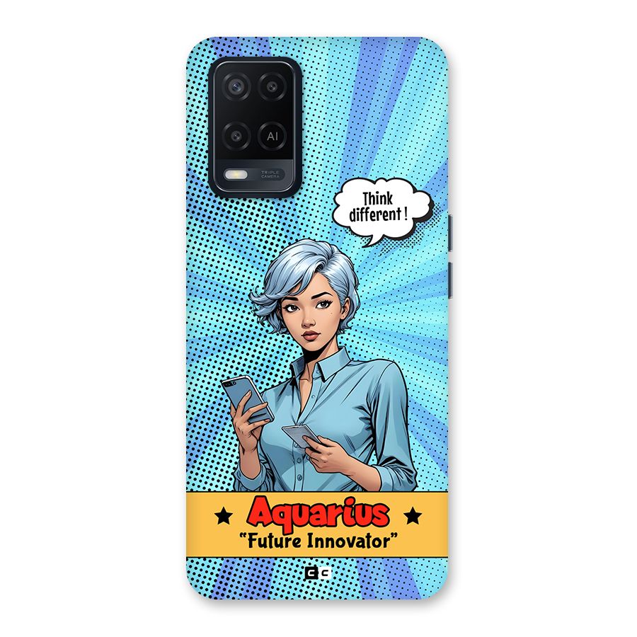 Innovative Aquarius Back Case for Oppo A54