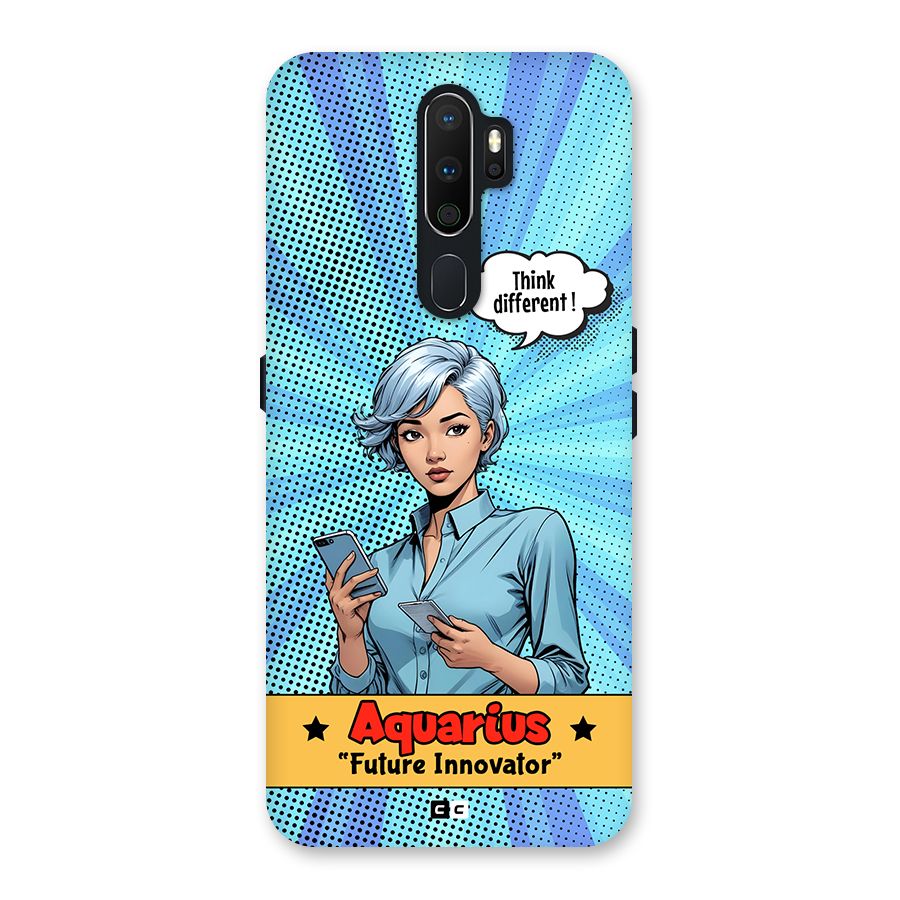 Innovative Aquarius Back Case for Oppo A5 (2020)