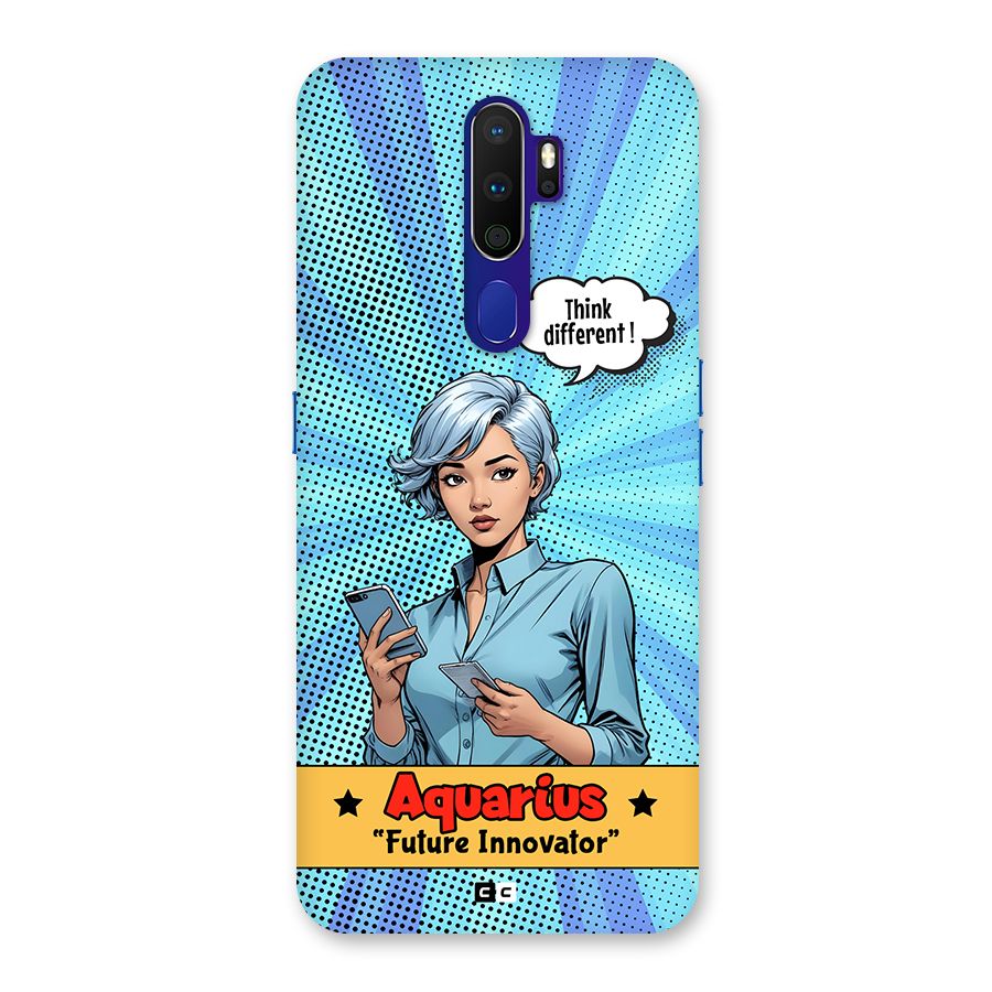 Innovative Aquarius Back Case for Oppo A9 (2020)