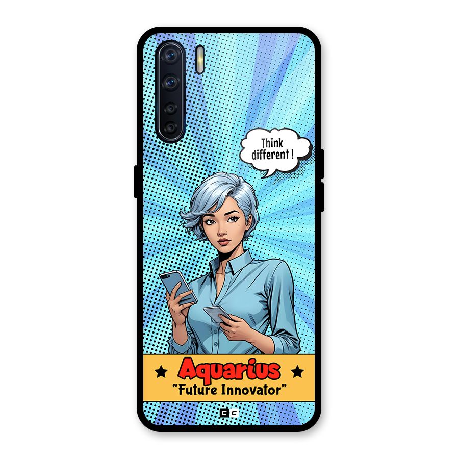 Innovative Aquarius Back Case for Oppo F15