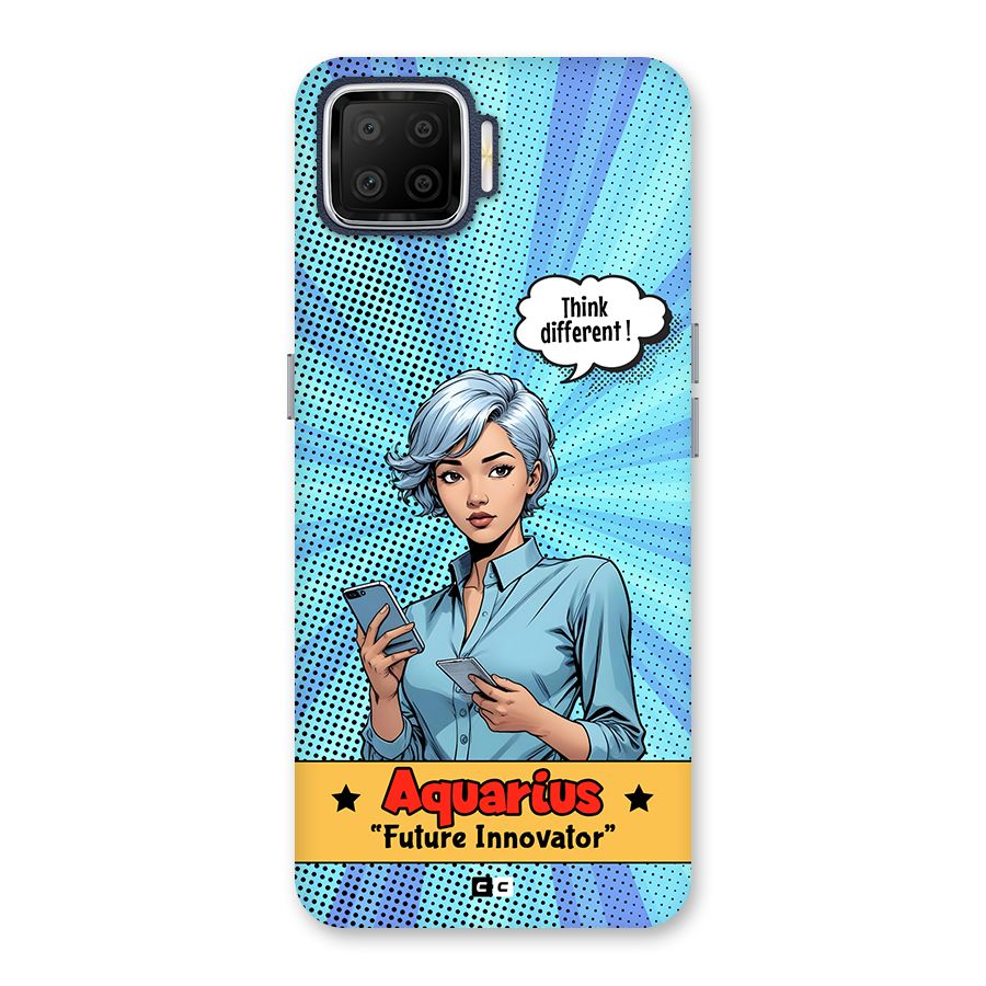 Innovative Aquarius Back Case for Oppo F17