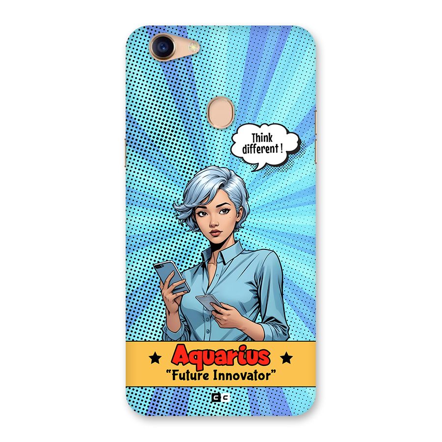 Innovative Aquarius Back Case for Oppo F5