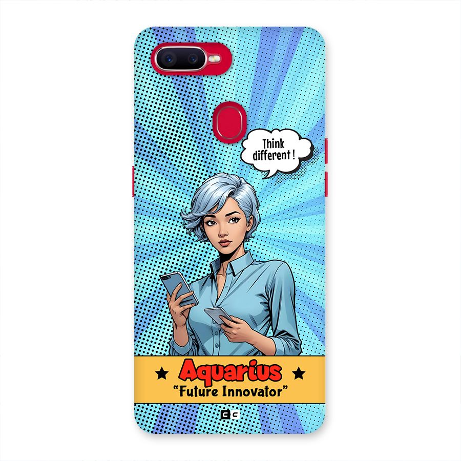 Innovative Aquarius Back Case for Oppo F9 Pro