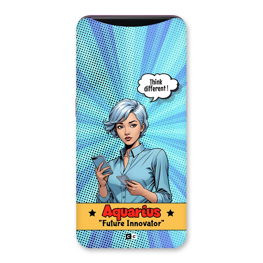 Innovative Aquarius Back Case for Oppo Find X