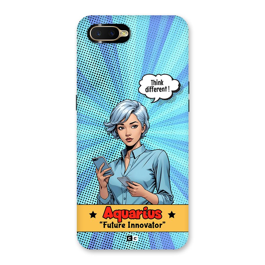 Innovative Aquarius Back Case for Oppo K1