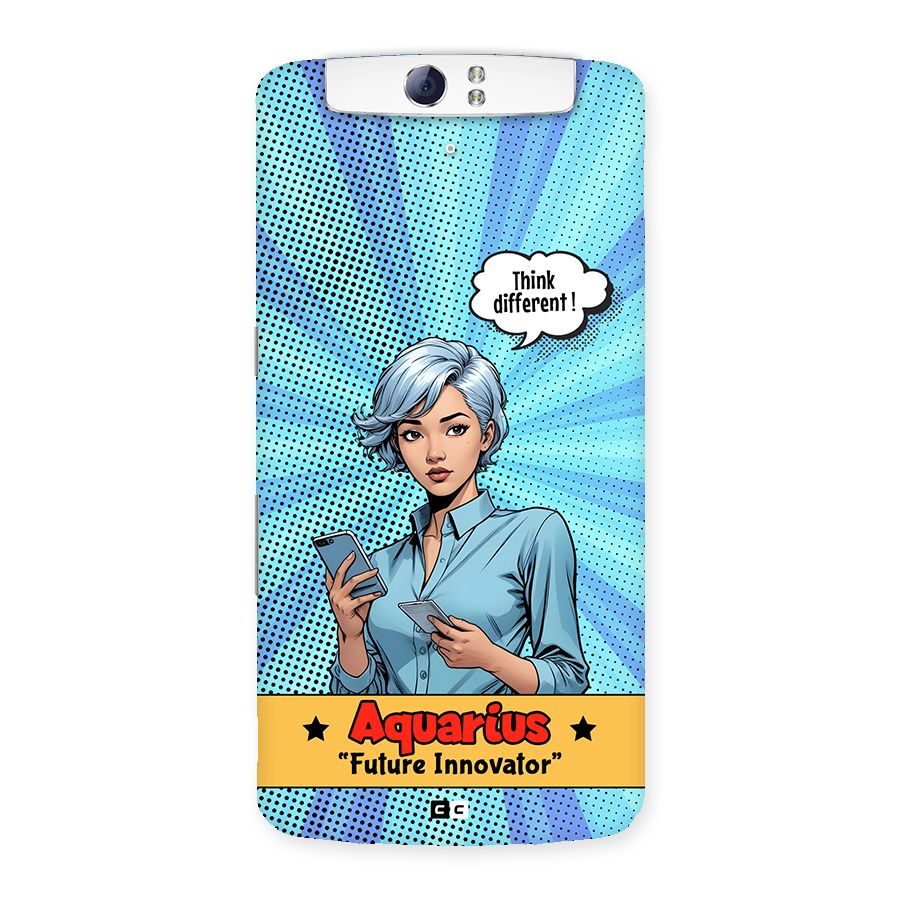 Innovative Aquarius Back Case for Oppo N1
