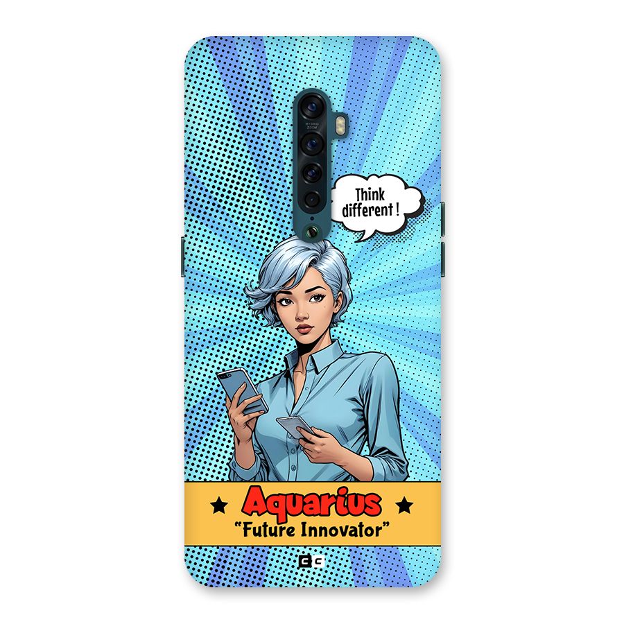 Innovative Aquarius Back Case for Oppo Reno2