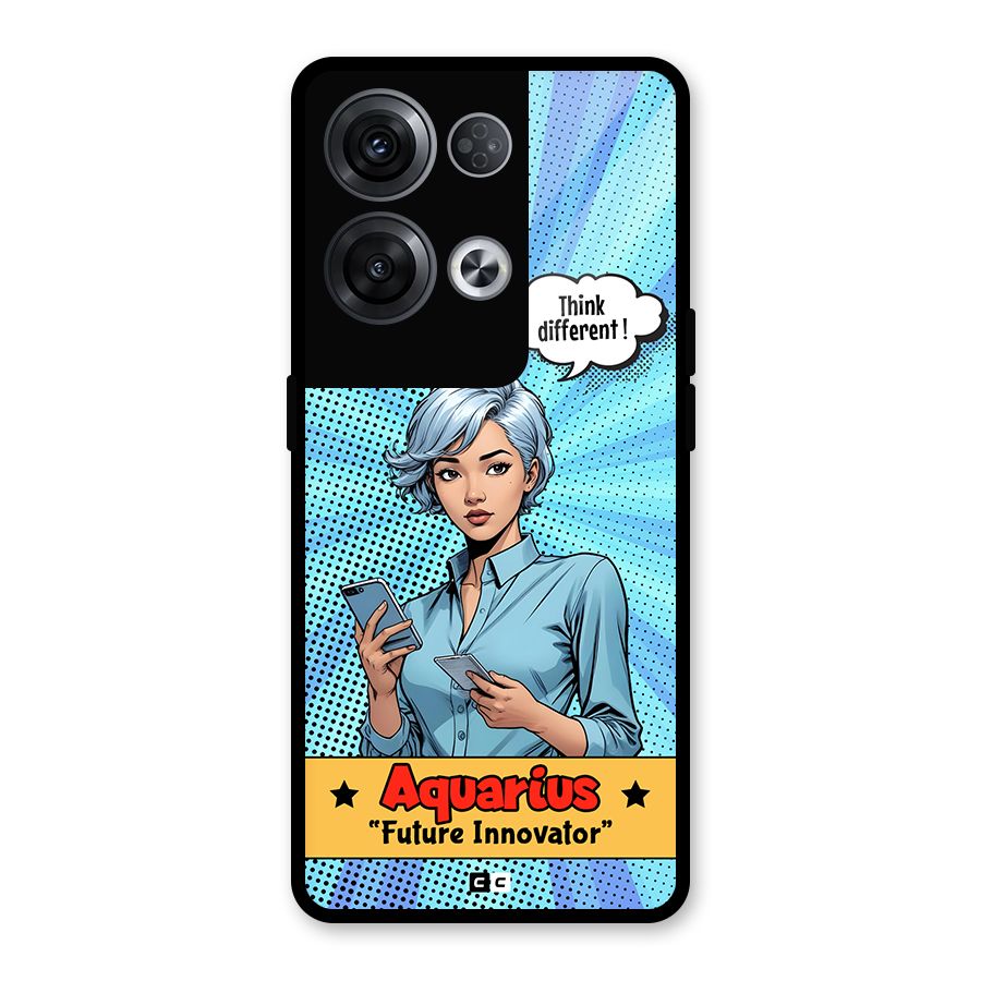 Innovative Aquarius Back Case for Oppo Reno8 Pro 5G