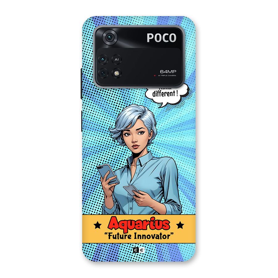 Innovative Aquarius Back Case for Poco M4 Pro 4G