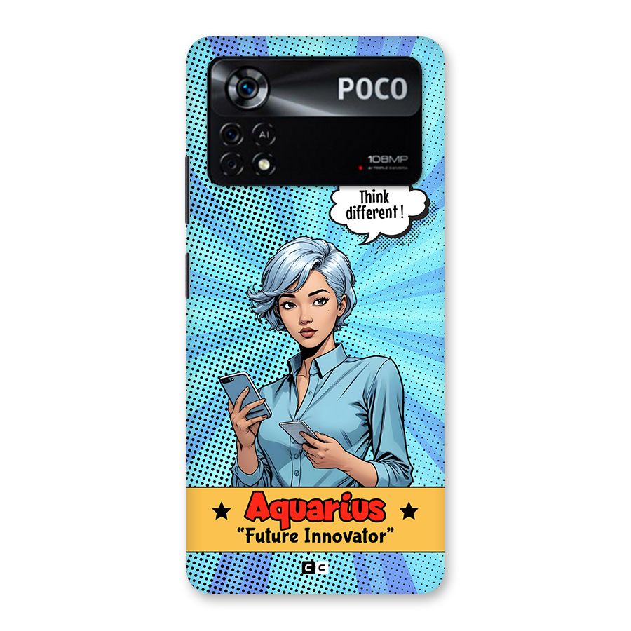 Innovative Aquarius Back Case for Poco X4 Pro 5G