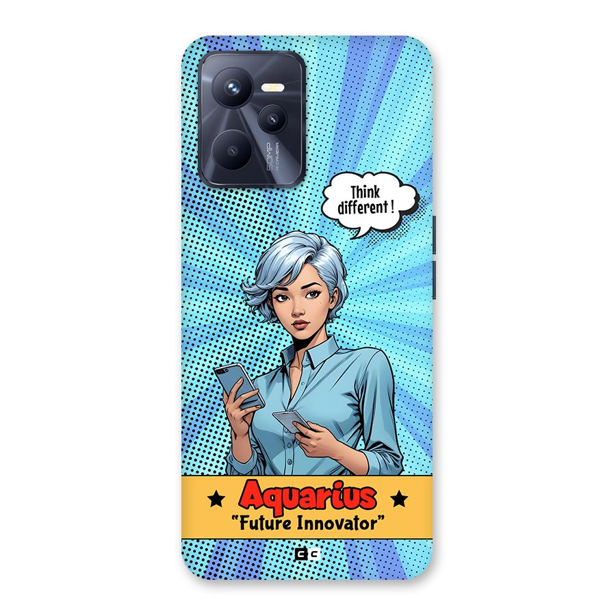 Innovative Aquarius Back Case for Realme C35