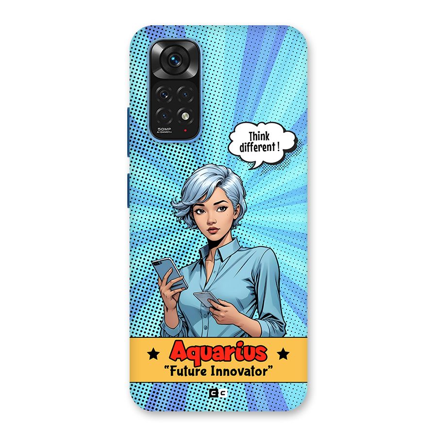 Innovative Aquarius Back Case for Redmi Note 11S