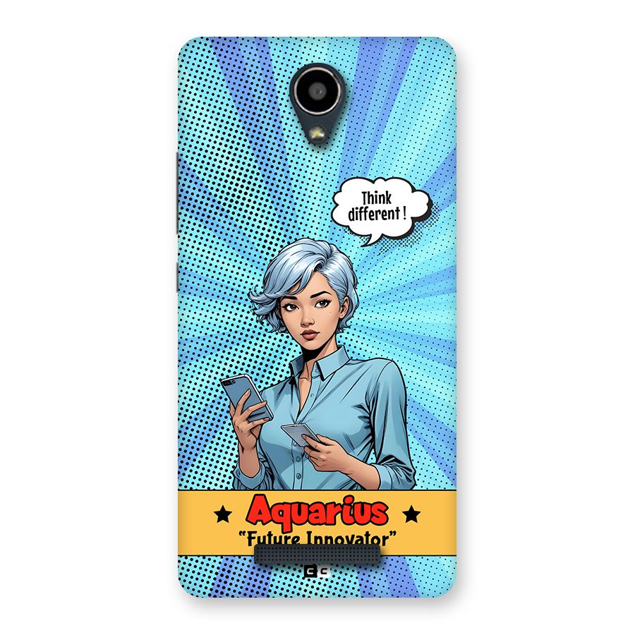 Innovative Aquarius Back Case for Redmi Note 2