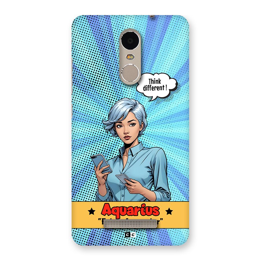 Innovative Aquarius Back Case for Redmi Note 3