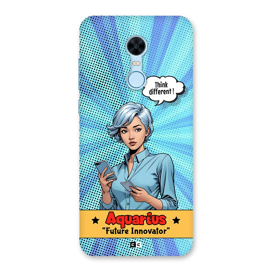 Innovative Aquarius Back Case for Redmi Note 5