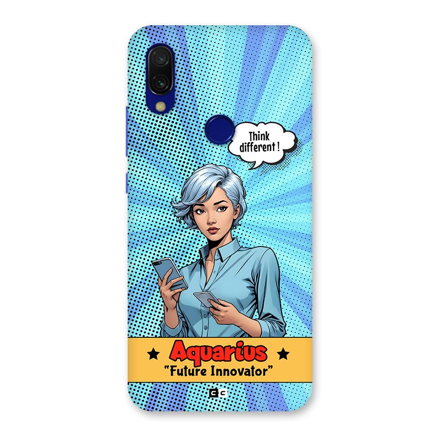 Innovative Aquarius Back Case for Redmi Y3