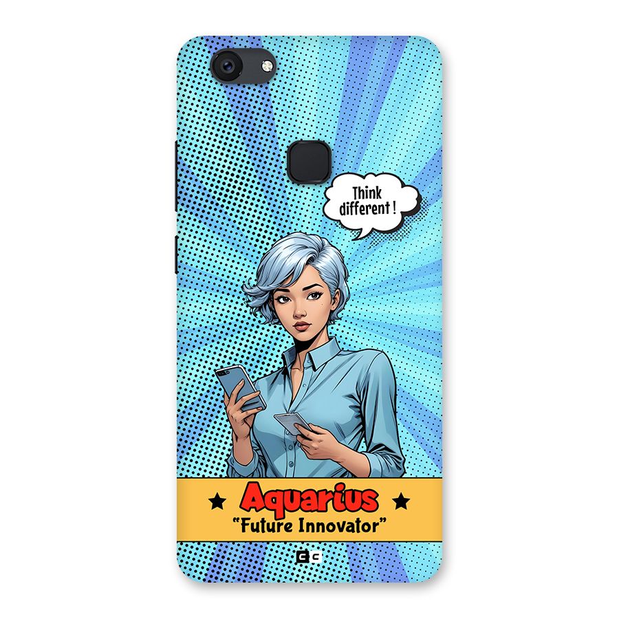 Innovative Aquarius Back Case for Vivo V7 Plus