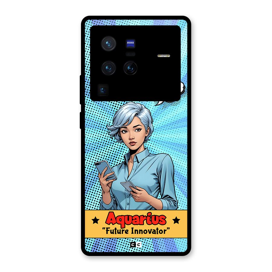 Innovative Aquarius Back Case for Vivo X80 Pro