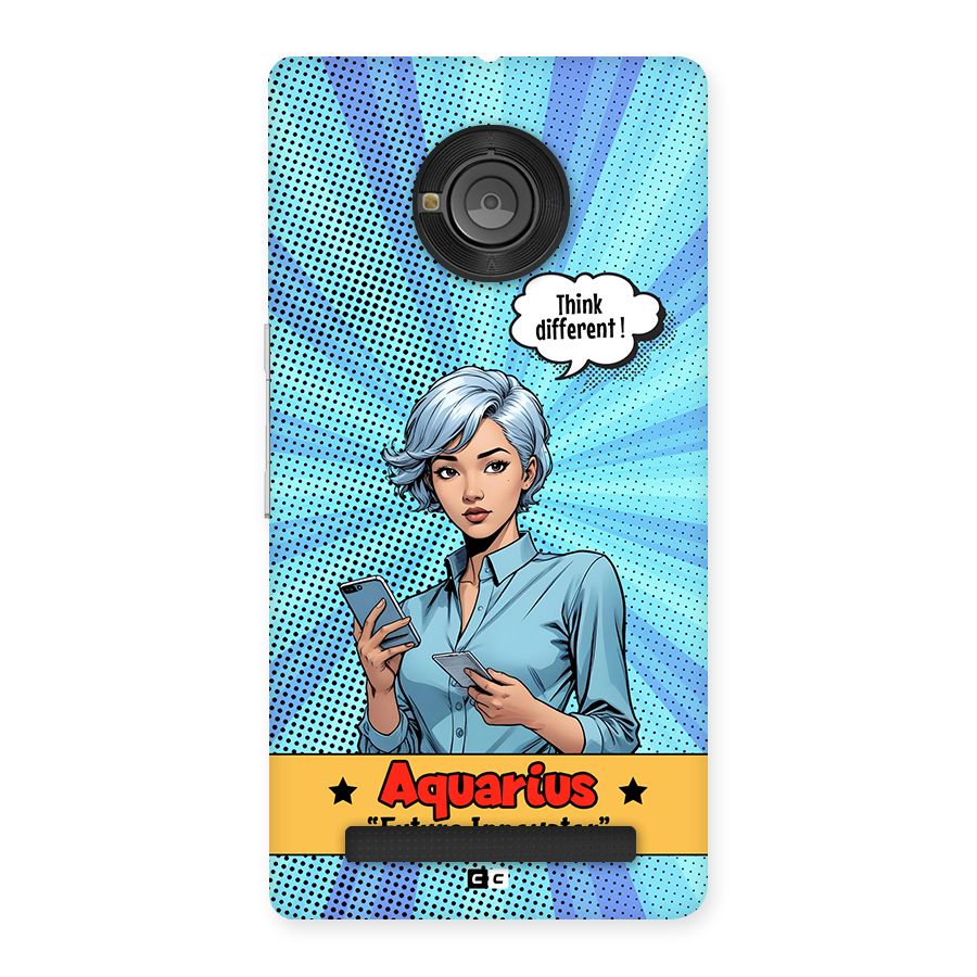 Innovative Aquarius Back Case for Yuphoria