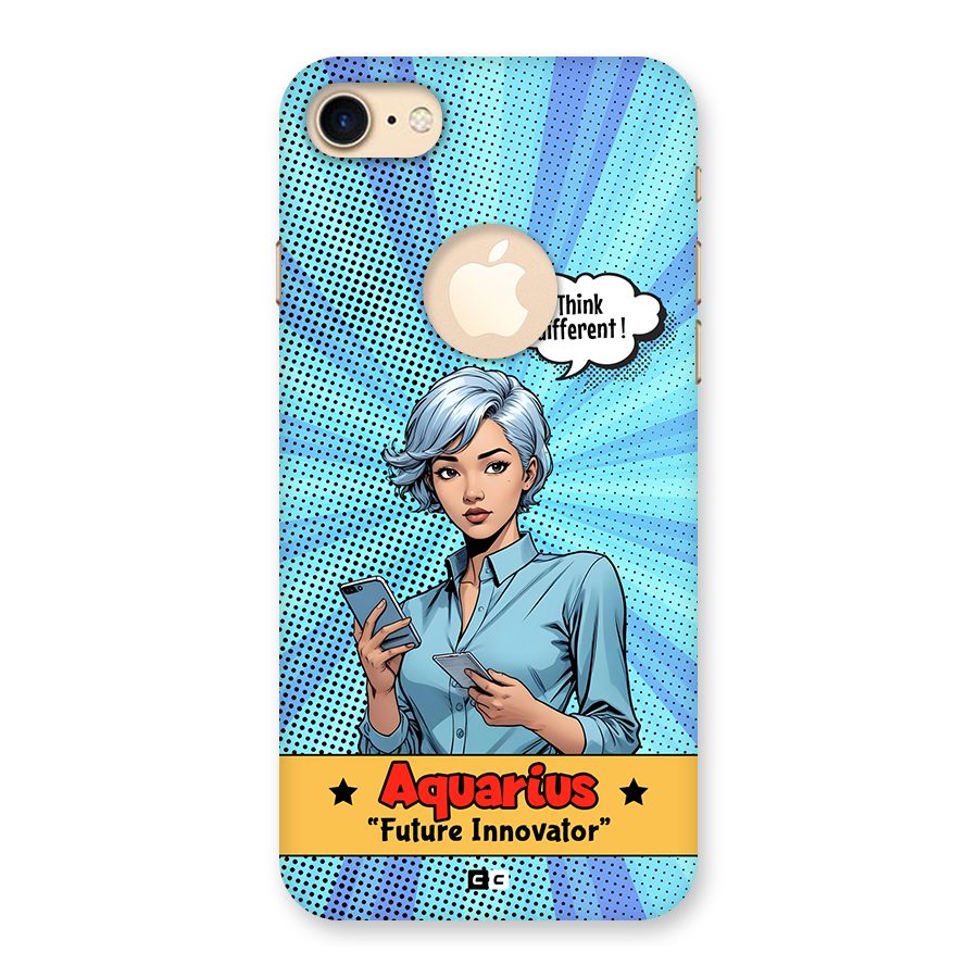 Innovative Aquarius Back Case for iPhone 7 Logo Cut