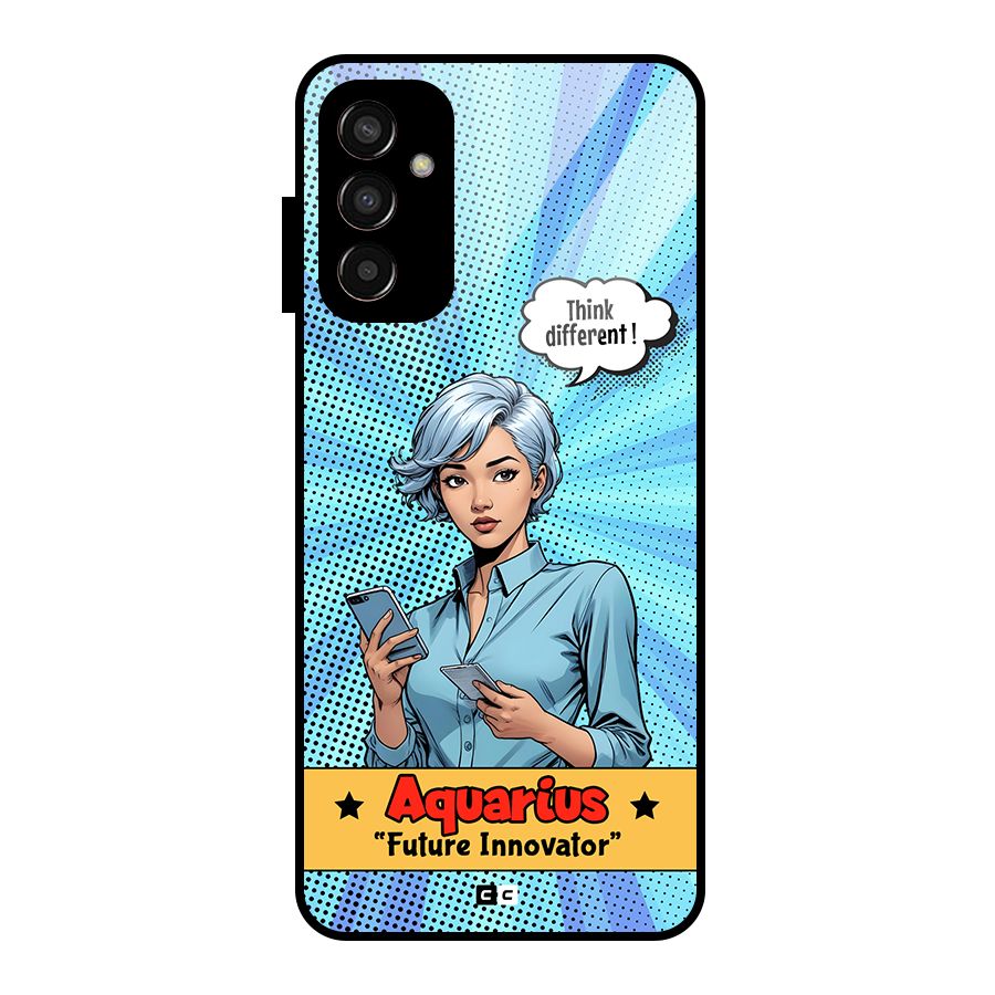 Innovative Aquarius Glass Back Case for Galaxy F13