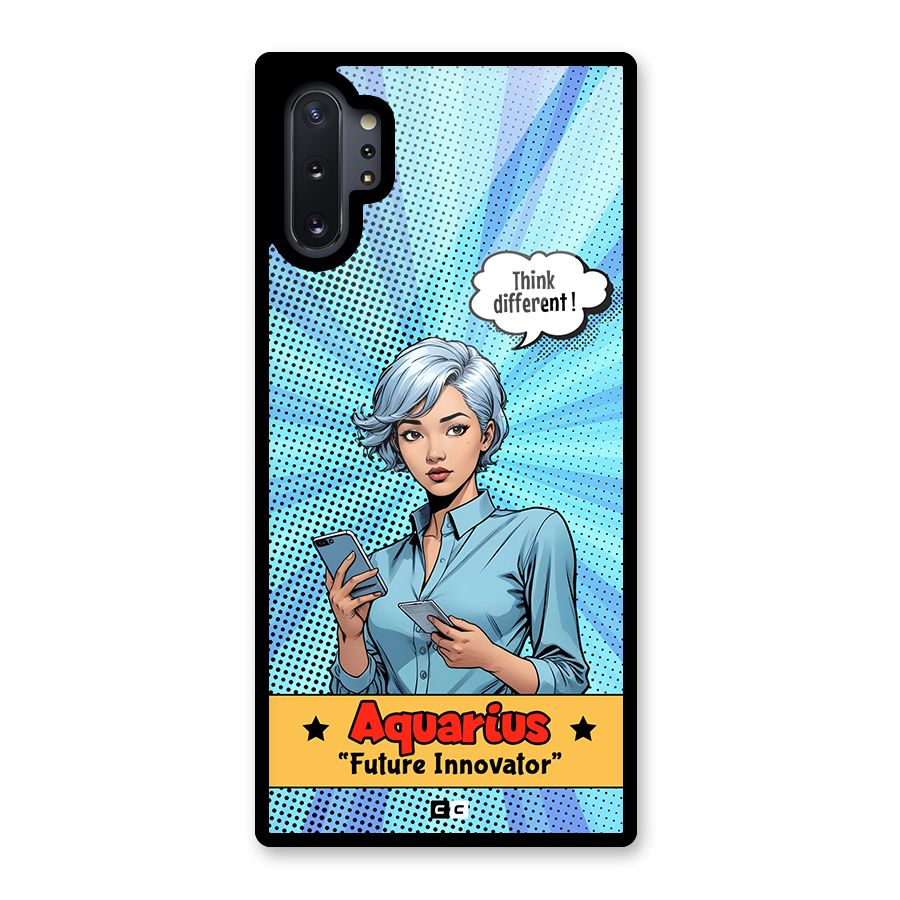 Innovative Aquarius Glass Back Case for Galaxy Note 10 Plus