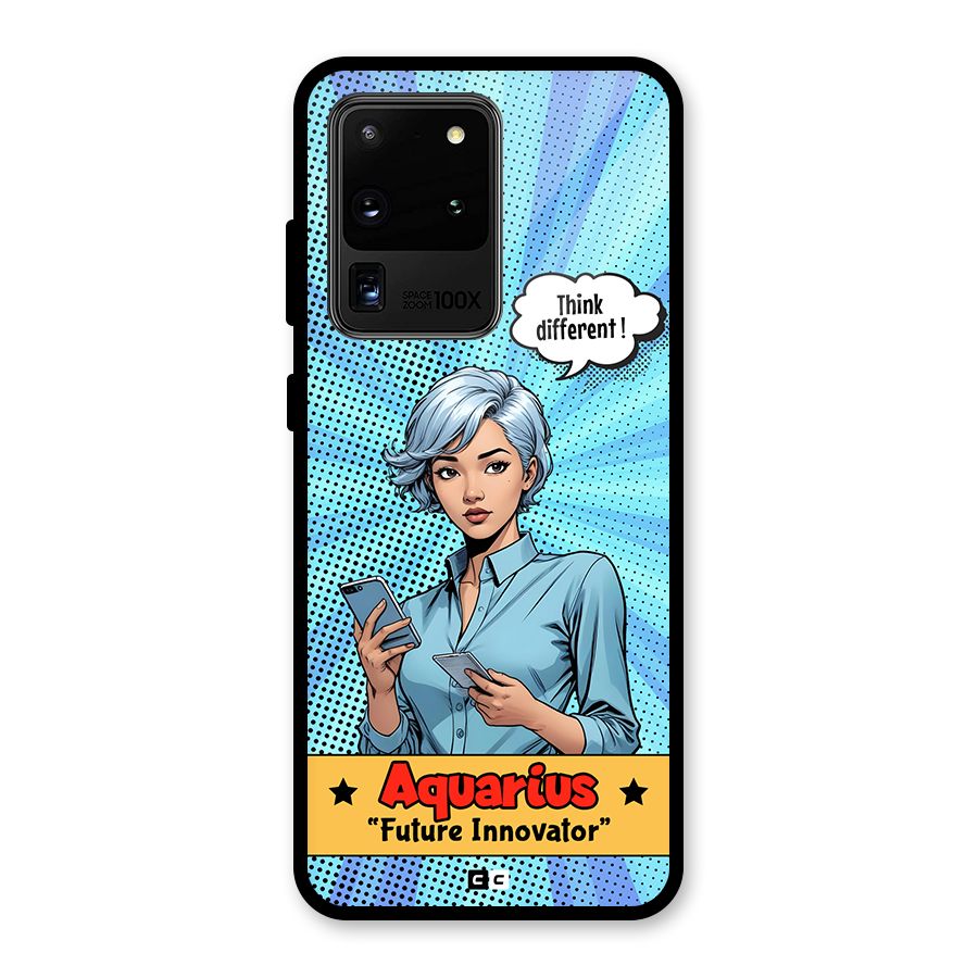 Innovative Aquarius Glass Back Case for Galaxy S20 Ultra