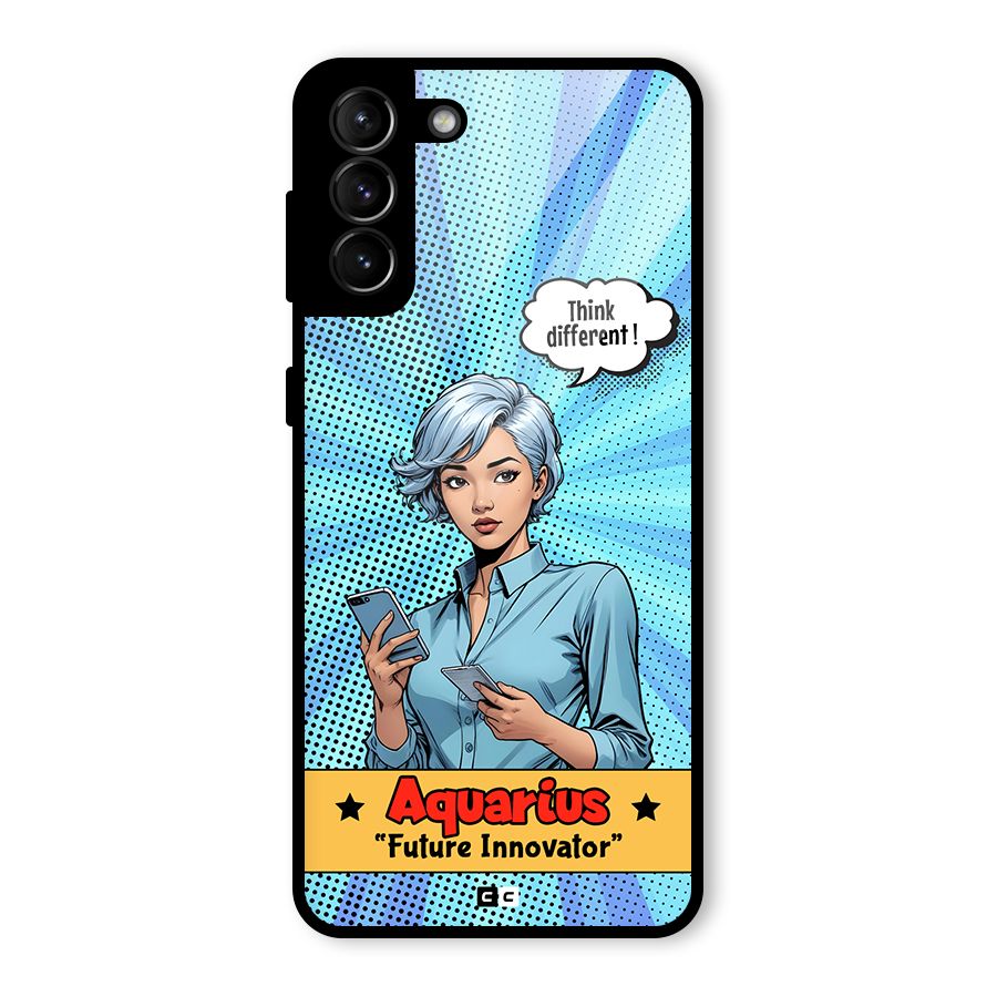 Innovative Aquarius Glass Back Case for Galaxy S21 Plus