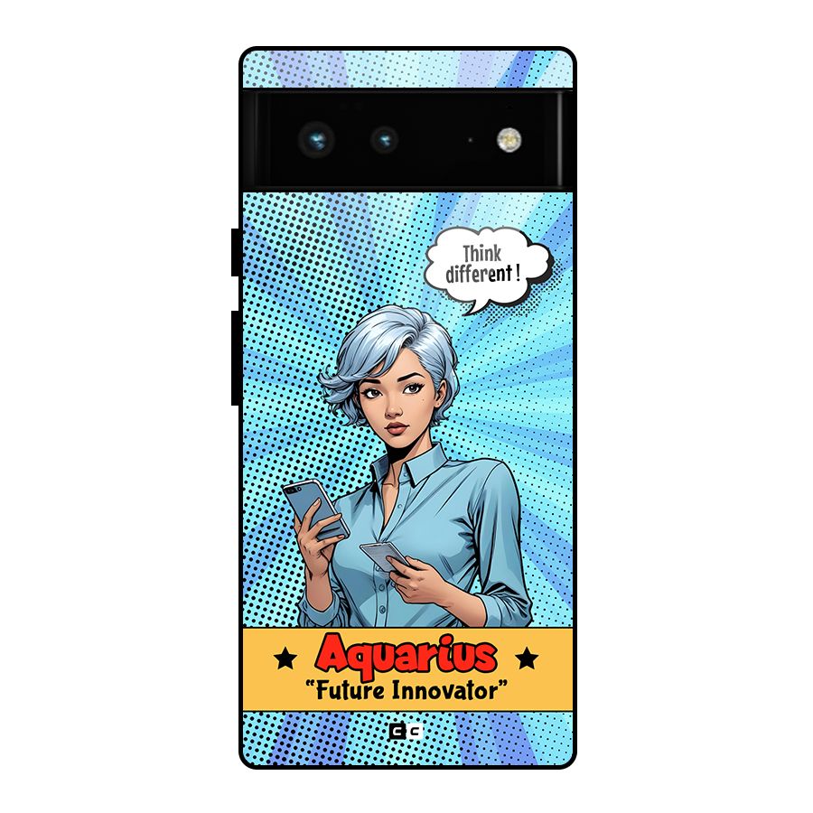 Innovative Aquarius Glass Back Case for Google Pixel 6